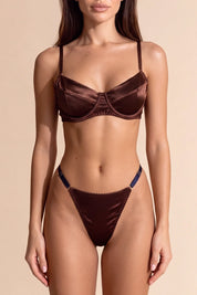 Conjunto Evelyne Marrón