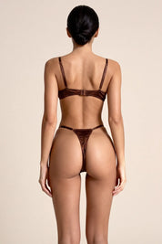 Conjunto Evelyne Marrón