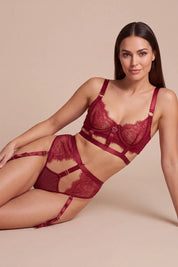 Conjunto Jennifer Rojo