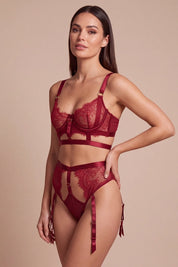 Conjunto Jennifer Rojo
