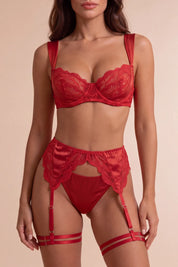 Conjunto Roma Rojo